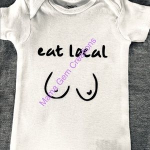 Brand new custom onesie